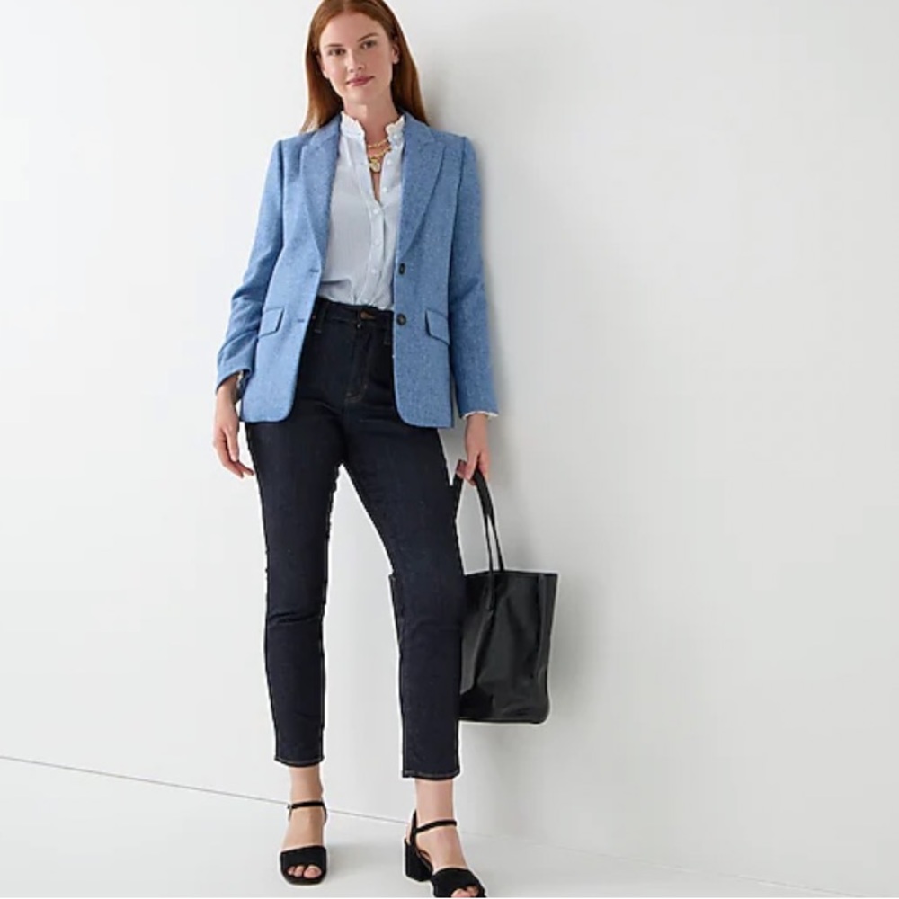 J. Crew NWT Curvy Vintage Slim-Straight‎ Jean in Rinse Wash